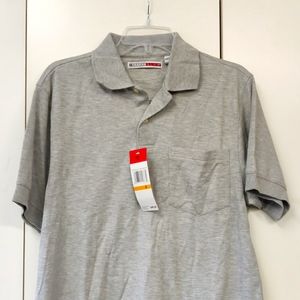 Men's polo. Grand slam . Small. Knit. Gray